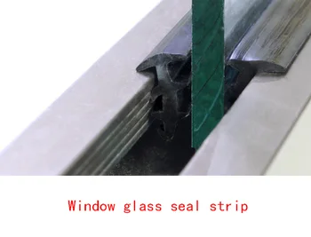 70 73 90 широчина уплътнителен ленти стъклен прозорец на стария тип 2-2.5 3-3.5 4-4.5 7.5-8 mm ширина на разделящото пространство амортисьор буфер шум на вода, прах доказателство